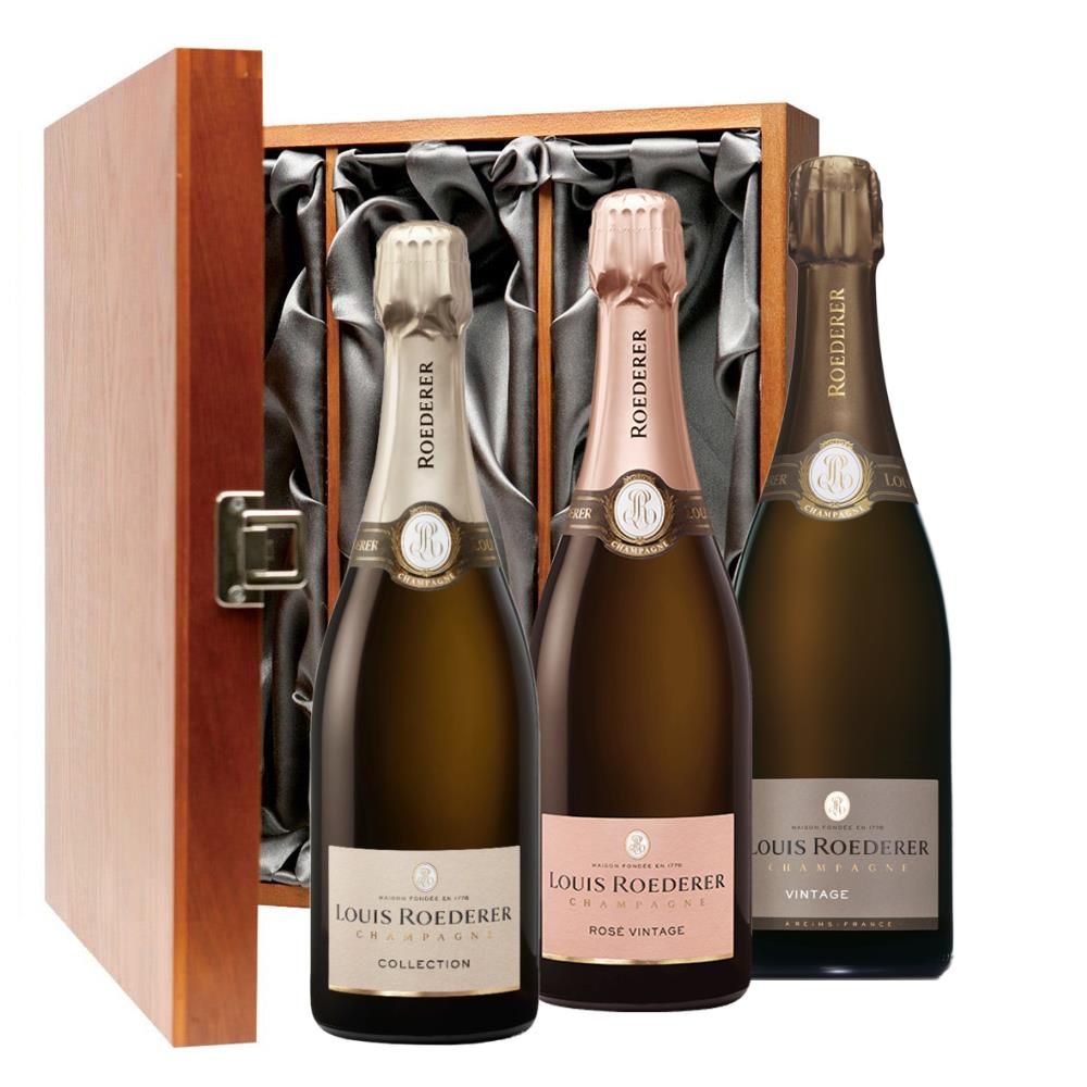 The Louis Roederer Collection Treble Luxury Gift Boxed Champagne